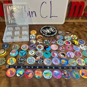 *Vintage* 90's Pogs and Slammers Bundle